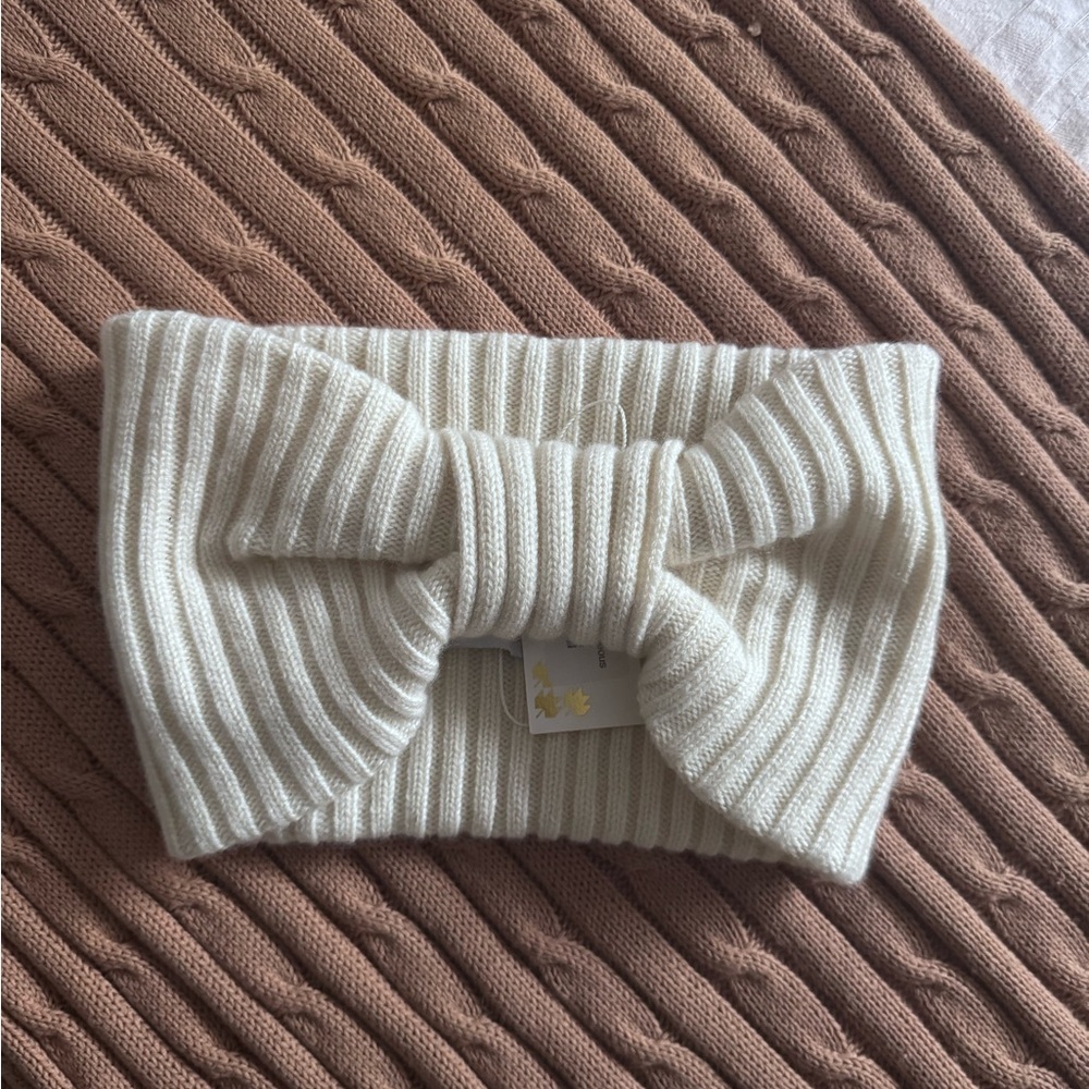 Cashmere headband (NWT)